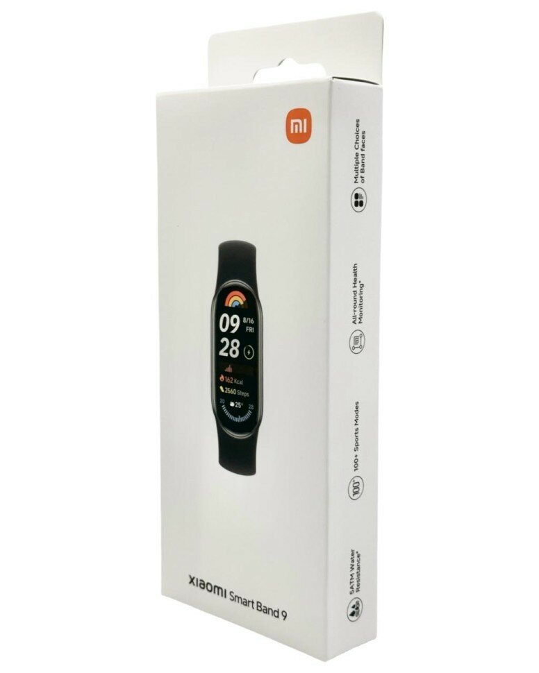 Обзор: Фитнес-браслет Xiaomi Smart Band 9, графитовый черный