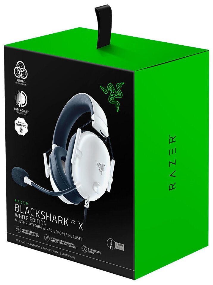 Обзор: Наушники Razer Blackshark V2 X