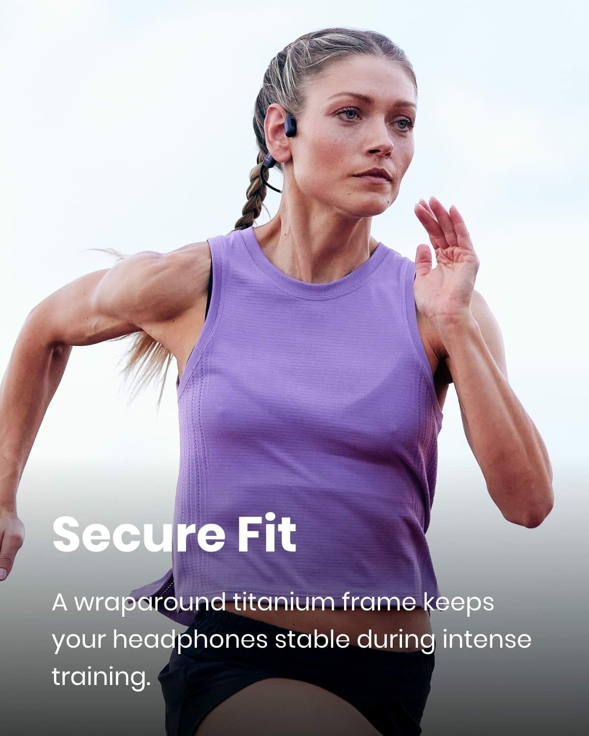 Обзор: SHOKZ. Беспроводные наушники с костной проводимостью звука OpenRun Pro, цвет черный