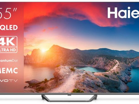 Обзор: Телевизор Haier 55 Smart TV S2 Pro, 3840×2160, Android TV 11, серый